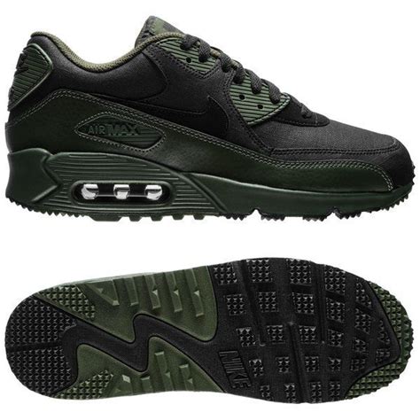 nike air m 36 zwart met legergroen|Nike Air max 90 premium.